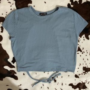 Love Streak Ribbed Crop Top